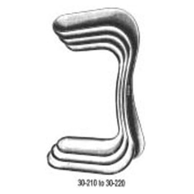 Speculum Vaginal Sims Medium Stainless Steel Ea